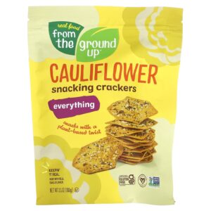 From The Ground Up Biscoitos para Comer de Couve-Flor Tudo 100 g (35 oz)