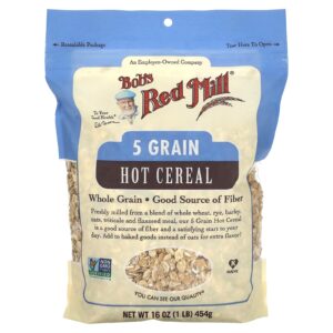 Bobs Red Mill 5 Grãos de Cereais Quentes 454 g (1 lb)