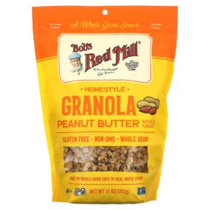 Bobs Red Mill Granola Homestyle Manteiga de Amendoim 312 g (11 oz)