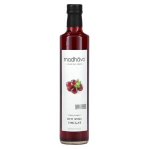 Madhava Vinagre de Vinho Tinto Orgânico 169 fl oz