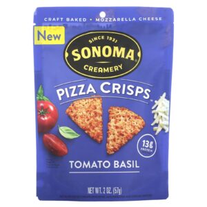 Sonoma Creamery Pizza Crisps Tomate e Manjericão 57 g (2 oz)