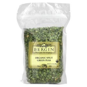 Bergin Fruit and Nut Company Ervilhas Verdes Orgânicas 596 g (21 oz)