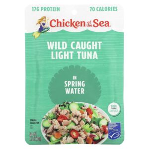 Chicken of the Sea Atum Leve Selvagem Capturado na Água da Mola 70 g (25 oz)
