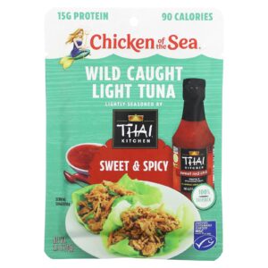 Chicken of the Sea Atum Light Capturado Selvagem Doce e Picante 70 g (25 oz)