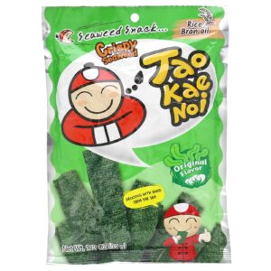 Tao Kae Noi Petisco de Algas Marinhas Crocantes Original 32 g (112 oz)