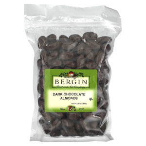 Bergin Fruit and Nut Company Amêndoas de Chocolate Amargo 567 g (20 oz)