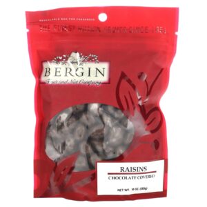 Bergin Fruit and Nut Company Passas Cobertas com Chocolate 283 g (10 oz)