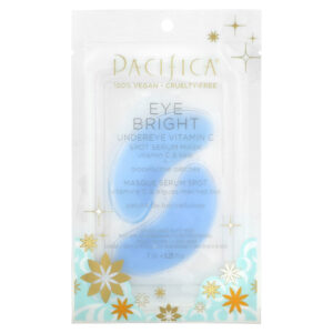Pacifica Eye Bright Undereye Vitamina C Sérum Máscara de Beleza 2 Adesivos 7 ml (023 fl oz)