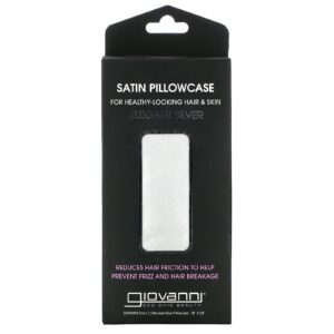 Giovanni Fronha de Cetim Elegante Prata 1 Fronha