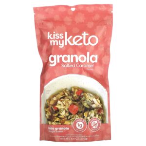 Kiss My Keto Granola Caramelo Salgado 270 g (95 oz)