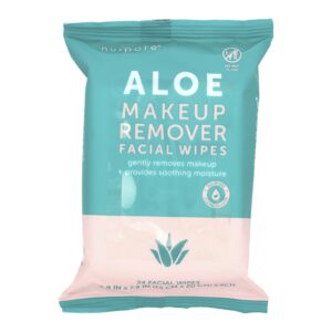 Nu-Pore Removedor de Maquiagem com Aloe 24 Lenços