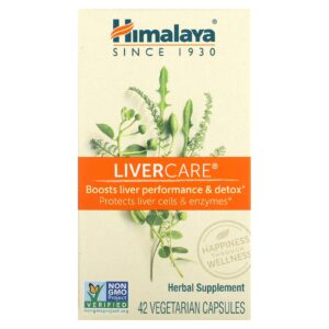 Himalaya LiverCare 42 Cápsulas Vegetarianas