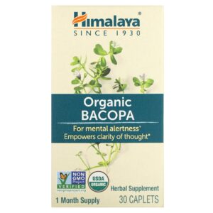 Himalaya Bacopa Orgânica 30 Cápsulas