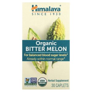 Himalaya Bitter Melon Orgânico 30 Cápsulas