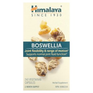 Himalaya Bosvélia 240 Cápsulas Vegetarianas (125 mg por Cápsula)