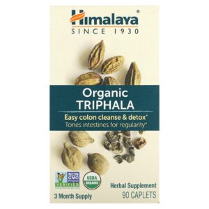 Himalaya Triphala Orgânica 90 Cápsulas