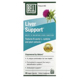 Bell Lifestyle Suporte ao Fígado 60 Cápsulas Vegetais