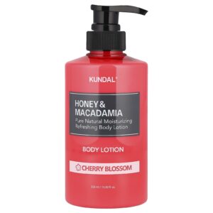 Kundal Mel e Macadâmia Loção para o Corpo Flor de Cerejeira 500 ml (169 fl oz)