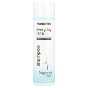 NutriBiotic Shampoo Everyday Pure Sem Perfume 296 ml (10 fl oz)