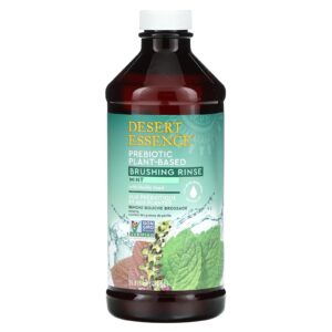 Desert Essence Enxágue com Prebióticos à Base de Plantas Hortelã 467 ml (158 fl oz)