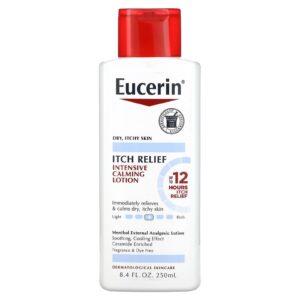 Eucerin Loção Calmante Intensiva para Alívio da Coceira 250 ml (84 fl oz)