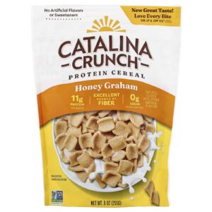 Catalina Crunch Cereal de Proteína Mel Graham 255 g (9 oz)