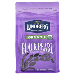 Lundberg Orgânico Arroz de Pérola Negra 454 g (1 lb)