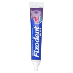 Fixodent Além disso Creme Adesivo para Prótese Dentária 57 g (2 oz)