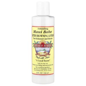 Maui Babe Loção Pós-Bronzeado Intensificador e Cicatrizante 8 fl oz (236 ml)
