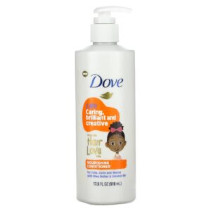 Dove Cuidados para Crianças Condicionador Nutritivo Para Espirais Cachos e Ondas 518 ml (175 fl oz)