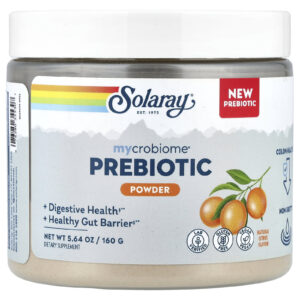 Solaray Mycrobiome® Prebiótico em Pó Cítrico Natural 160 g (564 oz)