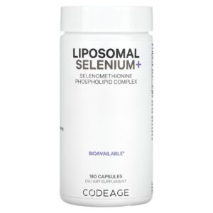 Codeage Selênio Lipossomal + 180 Cápsulas