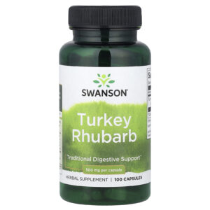 Swanson Ruibarbo de Peru 500 mg 100 Cápsulas