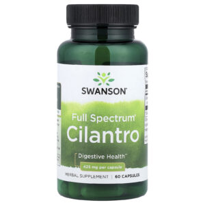 Swanson Coentro Full Spectrum® 425 mg 60 Cápsulas