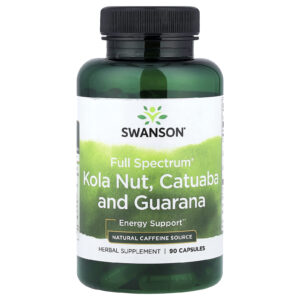 Swanson Noz-de-cola Catuaba e Guaraná Full Spectrum® 90 Cápsulas
