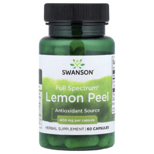 Swanson Casca de Limão Full Spectrum® 400 mg 60 Cápsulas