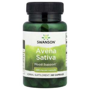 Swanson Avena Sativa 400 mg 60 Cápsulas