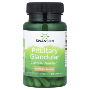 Swanson Glândula Pituitária 80 mg 60 Cápsulas
