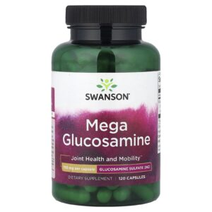 Swanson Mega Glucosamina 750 mg 120 Cápsulas