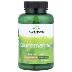Swanson Glucomanano 665 mg 90 Cápsulas