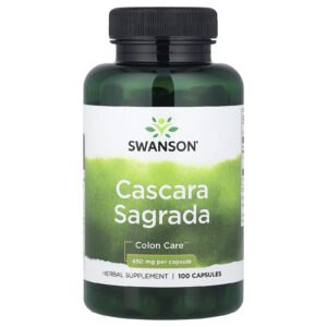 Swanson Cascara Sagrada 450 mg 100 Cápsulas