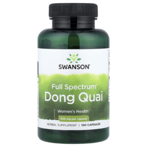 Swanson Dong Quai Full Spectrum® 530 mg 100 Cápsulas