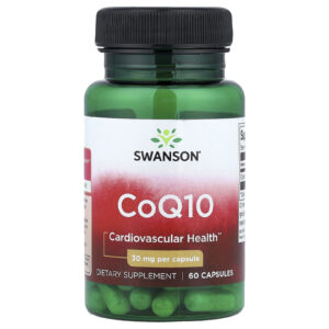 Swanson CoQ10 30 mg 60 Cápsulas