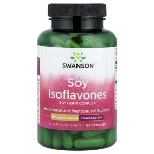 Swanson Isoflavonas de Soja 750 mg 120 Cápsulas