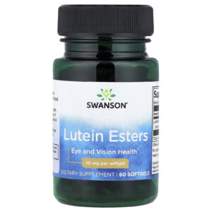 Swanson Ésteres de Luteína 20 mg 60 Cápsulas Softgel