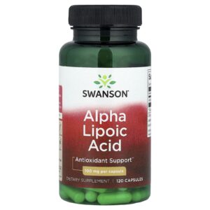 Swanson Ácido Alfa-Lipoico 100 mg 120 Cápsulas
