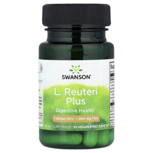 Swanson L. reuteri Plus 30 EMBO Caps® AP Veganas