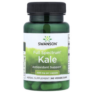 Swanson Couve Full Spectrum® 400 mg 60 Cápsulas Vegetais