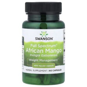 Swanson Manga Africana Full Spectrum® 400 mg 60 Cápsulas