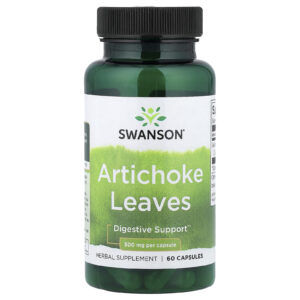 Swanson Folhas de Alcachofra 500 mg 60 Cápsulas